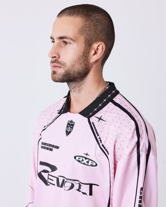 Project X Paris Moto Racer Longsleeve T-Shirt Roze