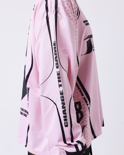 Project X Paris Moto Racer Longsleeve T-Shirt Roze
