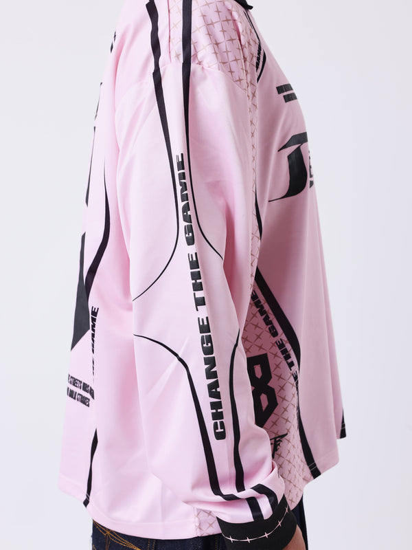Project X Paris Moto Racer Longsleeve Rosa 
