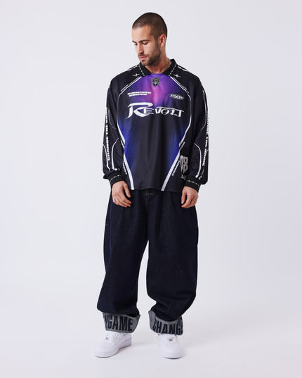 Project X Paris Moto Racer Longsleeve T-Shirt Zwart