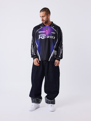 Project X Paris Moto Racer Longsleeve T-Shirt Zwart
