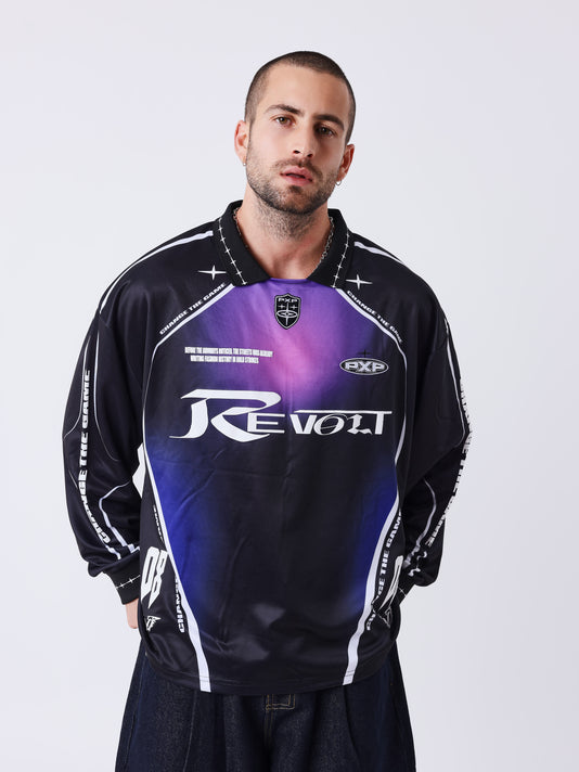 Project X Paris Moto Racer Longsleeve T-Shirt Zwart