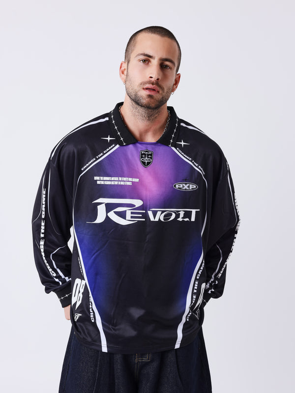 Project X Paris Moto Racer Longsleeve T-Shirt Zwart