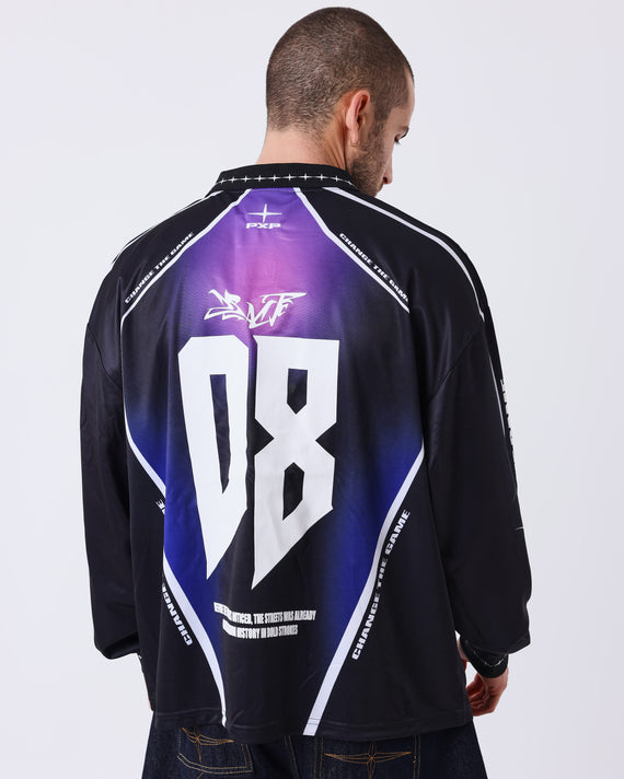 Project X Paris Moto Racer Longsleeve T-Shirt Zwart