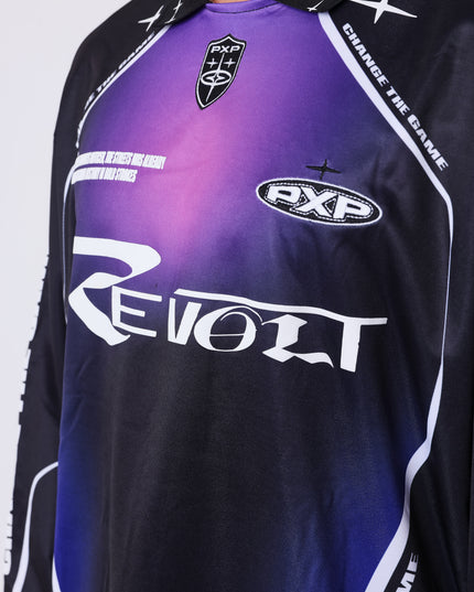 Project X Paris Moto Racer Longsleeve T-Shirt Zwart