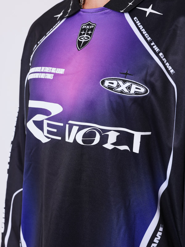 Project X Paris Moto Racer Longsleeve T-Shirt Zwart