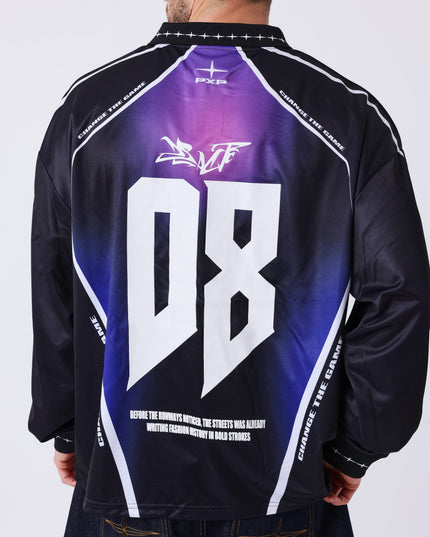 Project X Paris Moto Racer Longsleeve T-Shirt Zwart