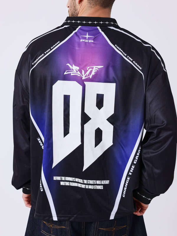 Project X Paris Moto Racer Longsleeve T-Shirt Zwart