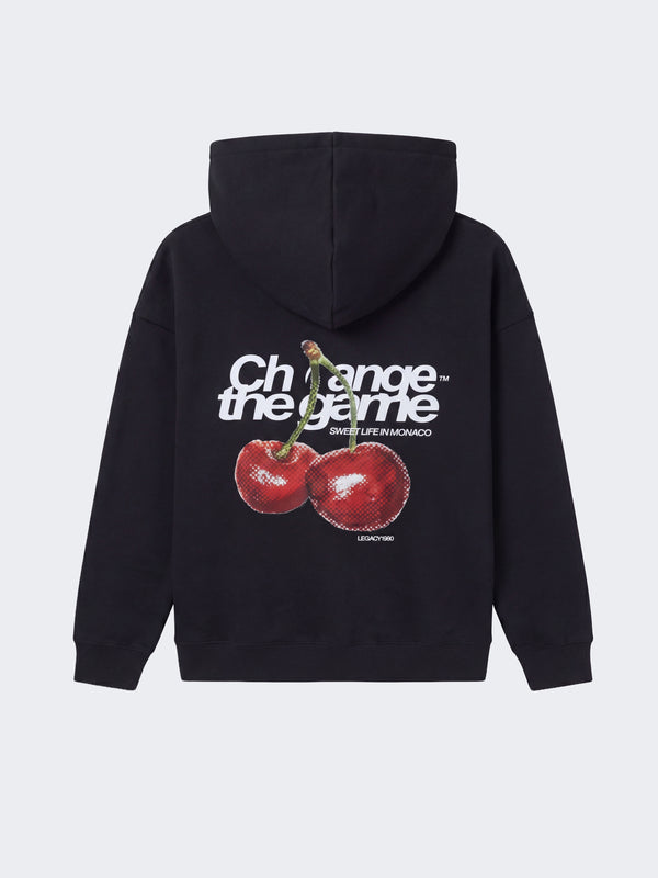 Project X Paris Cherry Oversized Hoodie Zwart
