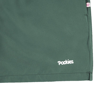 Pockies-Shorties-Zwembroek-Green-Sage-Close-Up-Logo-Front