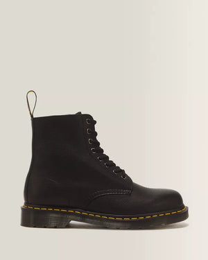 Dr. Martens Pascal Ambassador zwart, zijaanzicht met hiellus.