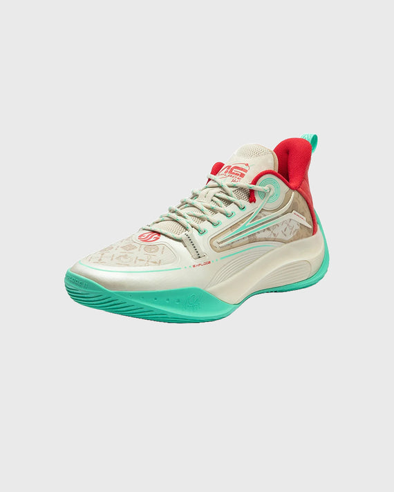 361 Degrees AG Explode Basketbalschoen Year of Dragon Groen