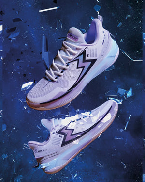 361 Degrees BIG3 5.0 - ICE BLADE Basketbalschoen Wit