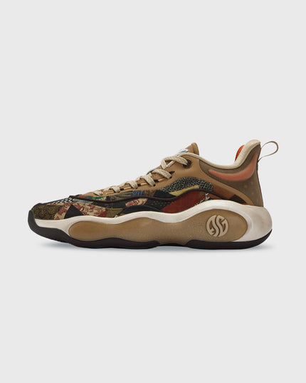 361 Degrees AG 6 Earthbound zijaanzicht basketbalschoen 
