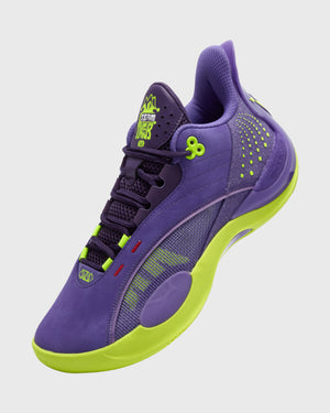 361 Degrees Team Joker Chaussures de Basket Mauve Vert