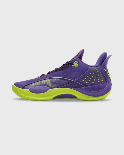 361 Degrees Team Joker Chaussures de Basket Mauve Vert