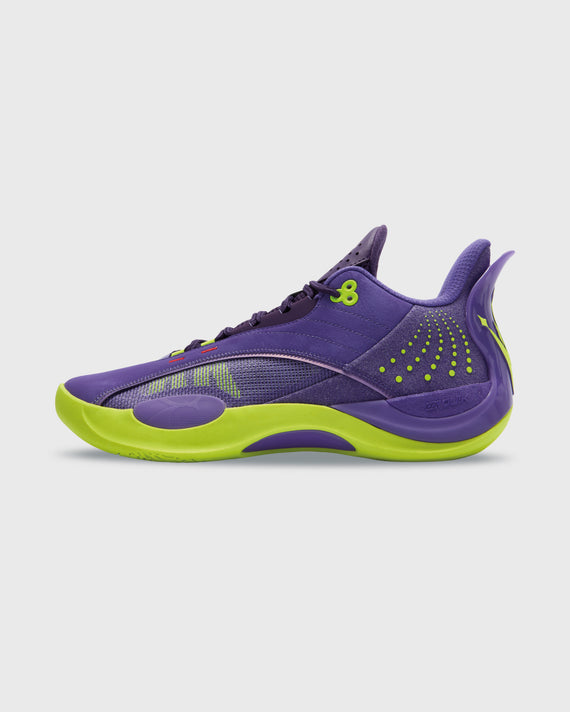 361 Degrees Team Joker Basketbalschoen Paars Groen