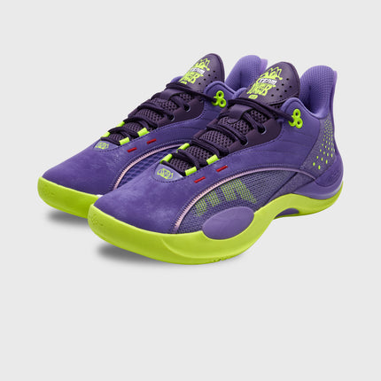 361 Degrees Team Joker Basketballschuh Lila Grün