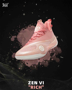 361° AG Zen VI Basketbalschoen Roze marketing foto