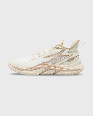 361 Light Up Basketbalschoen Beige zijkant schoen 