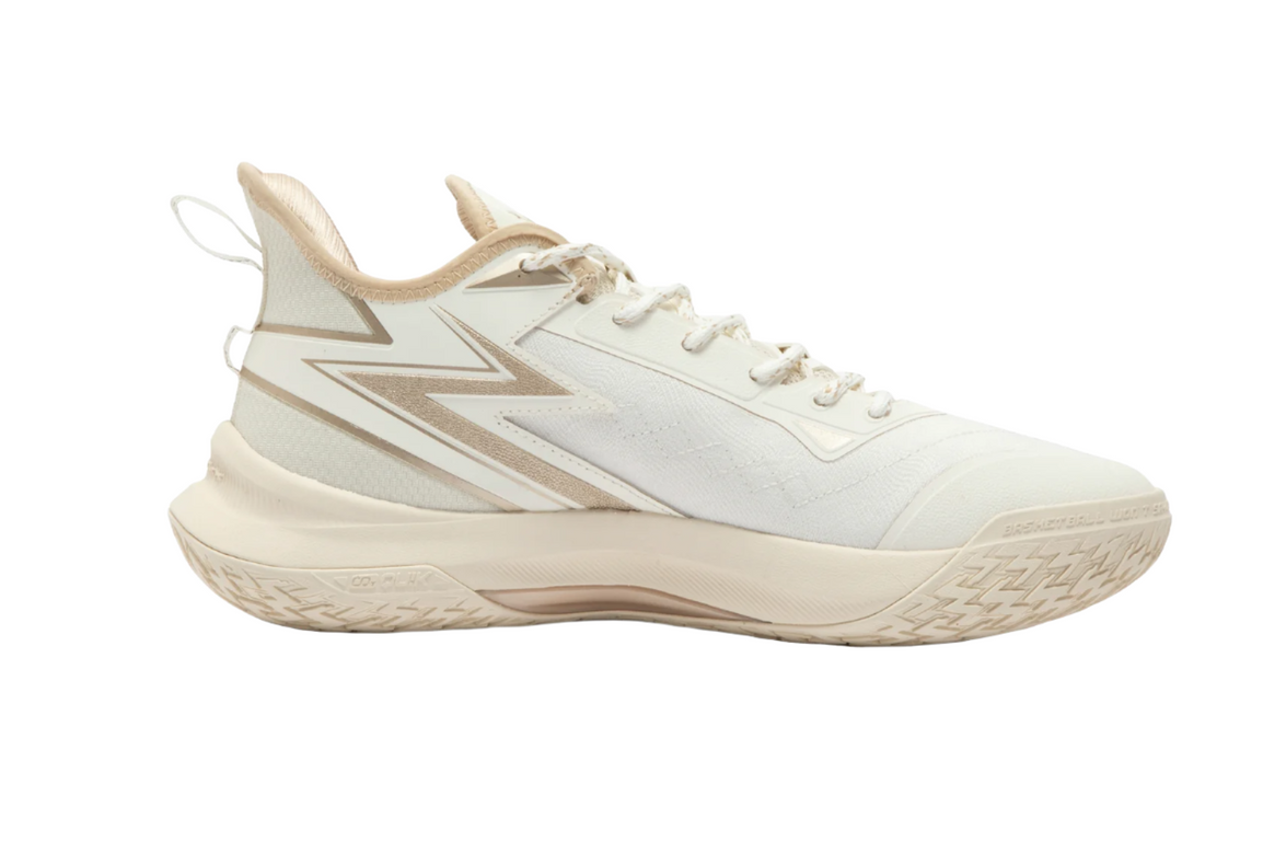 361 Light Up Basketbalschoen Beige binnenkant zijkant