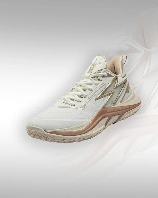 361 Light Up Basketbalschoen Beige sfeerbeeld zwevende schoen