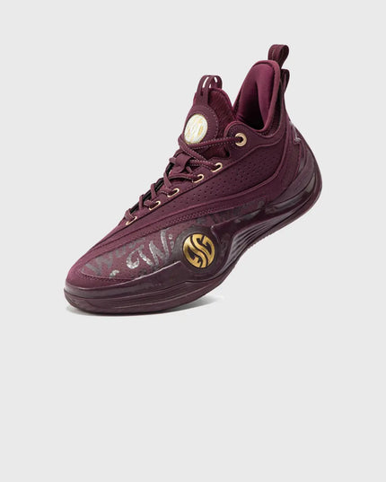 361 Degrees AG Zen VI Premium Basketball Shoe Wine
