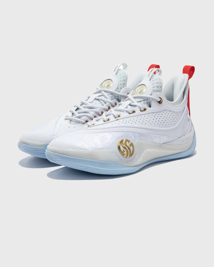 361° AG Zen VI Premium Basketballschuh Weiß Gold  