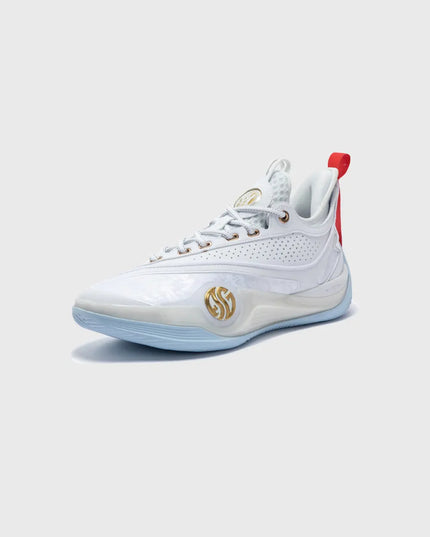361° AG Zen VI Premium Basketballschuh Weiß Gold  