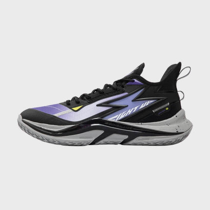 361 Light Up Basketbalschoen Zwart Paars