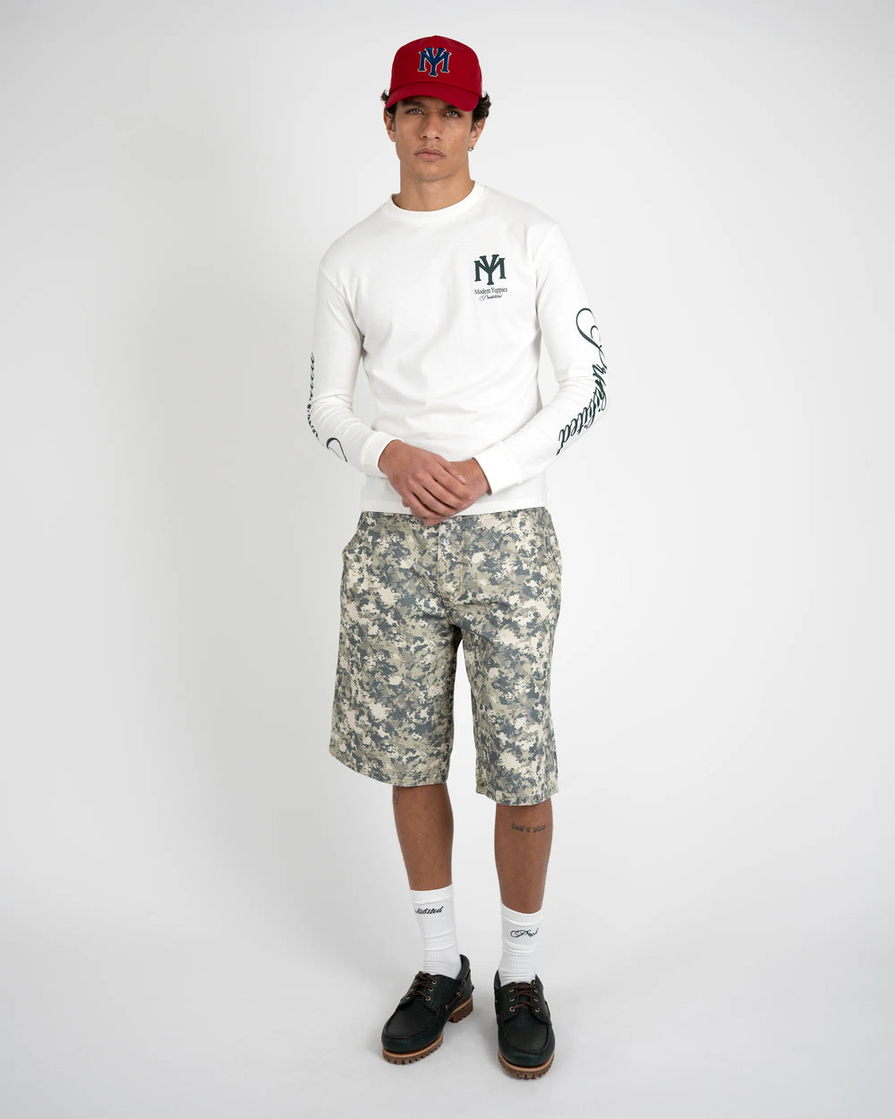 Prohibited Centerfield Longsleeve Wit