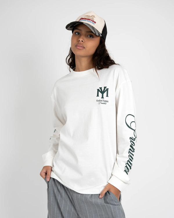 Prohibited Centerfield Longsleeve Wit