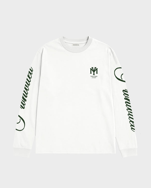Prohibited Centerfield Longsleeve Wit