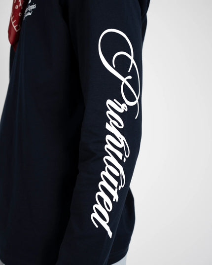 Prohibited Certified Longsleeve Donkerblauw
