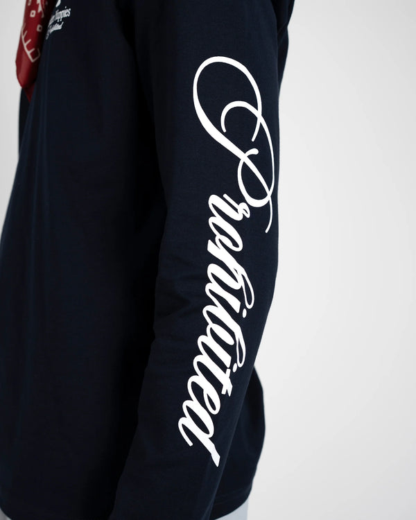 Prohibited Centerfield Longsleeve Donkerblauw