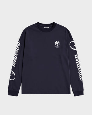 Prohibited Centerfield Longsleeve Donkerblauw