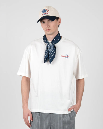 Prohibited Running Club Tee Wit