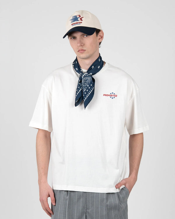 Prohibited Running Club Tee Wit