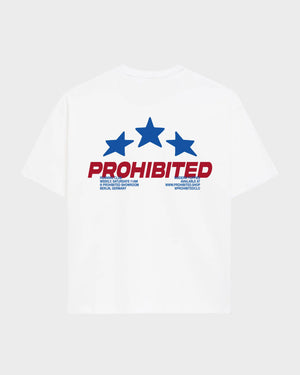 Prohibited Running Club Tee Wit