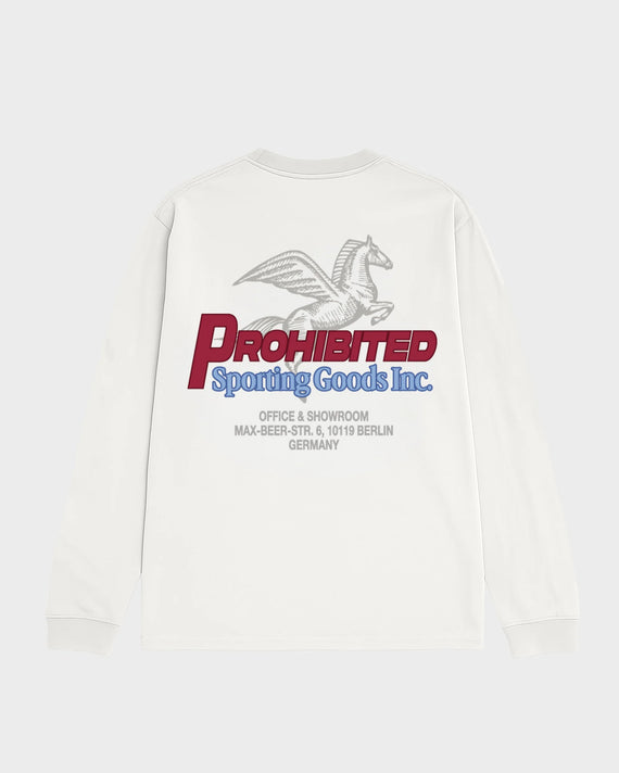 Prohibited Sporting Goods Longsleeve Wit