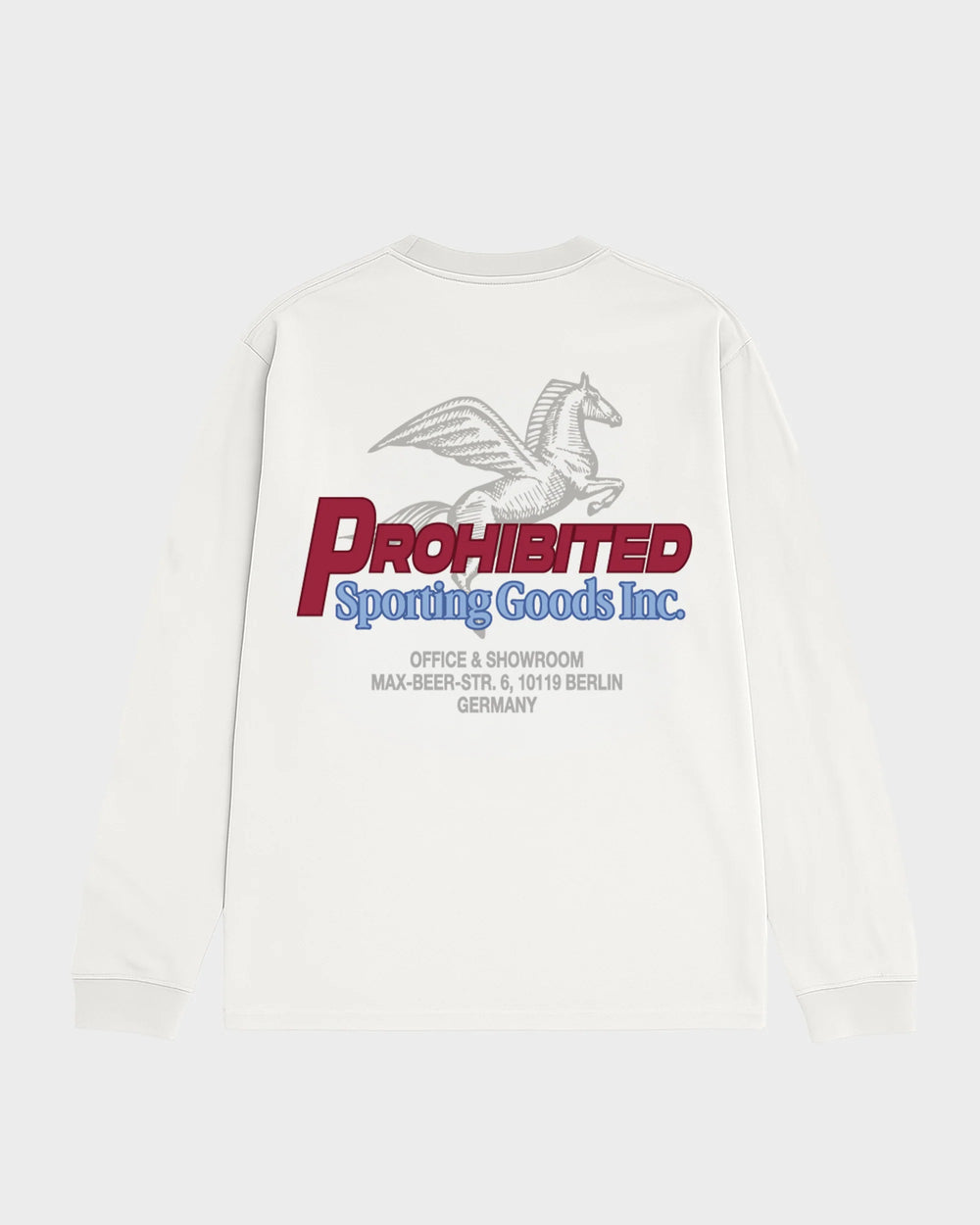 Prohibited Sporting Goods Longsleeve Wit
