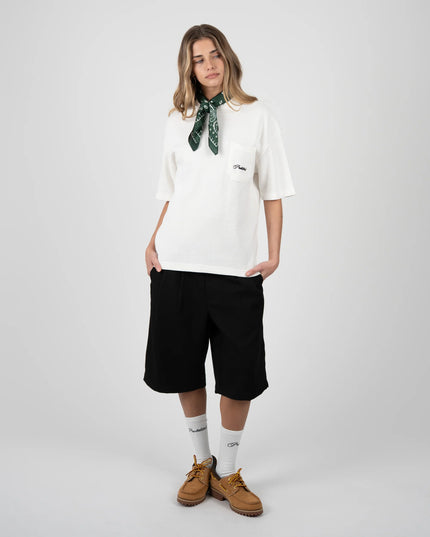 Prohibited Newport Pleated Shorts Zwart