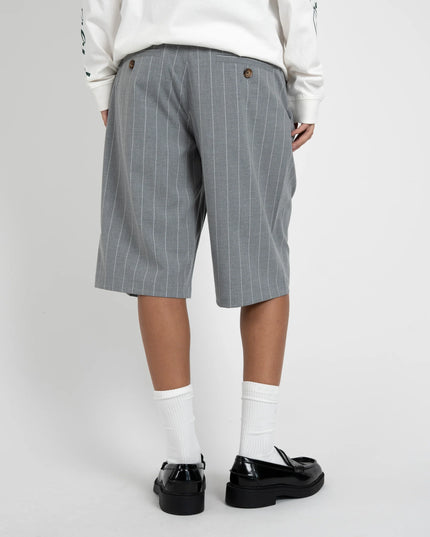 Prohibited Newport Pleated Shorts Grijs