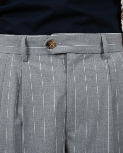 Prohibited Newport Pleated Shorts Grijs