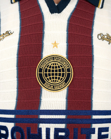 Prohibited Interval Knit Jersey Rood