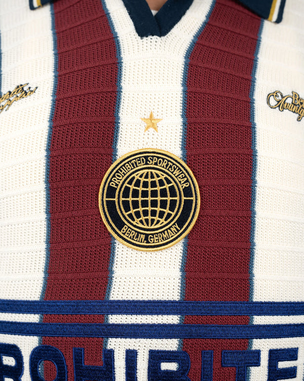 Prohibited Interval Knit Jersey Red