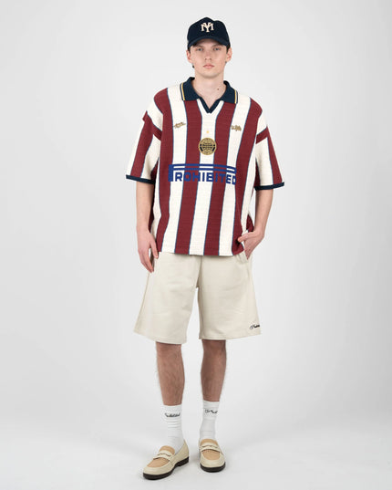 Prohibited Interval Knit Jersey Rood