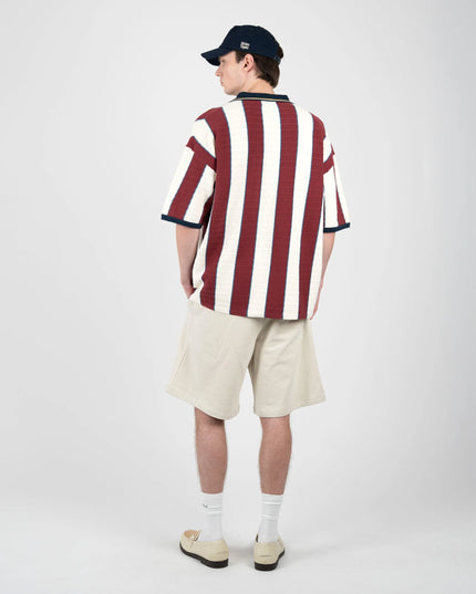 Prohibited Interval Knit Jersey Rood