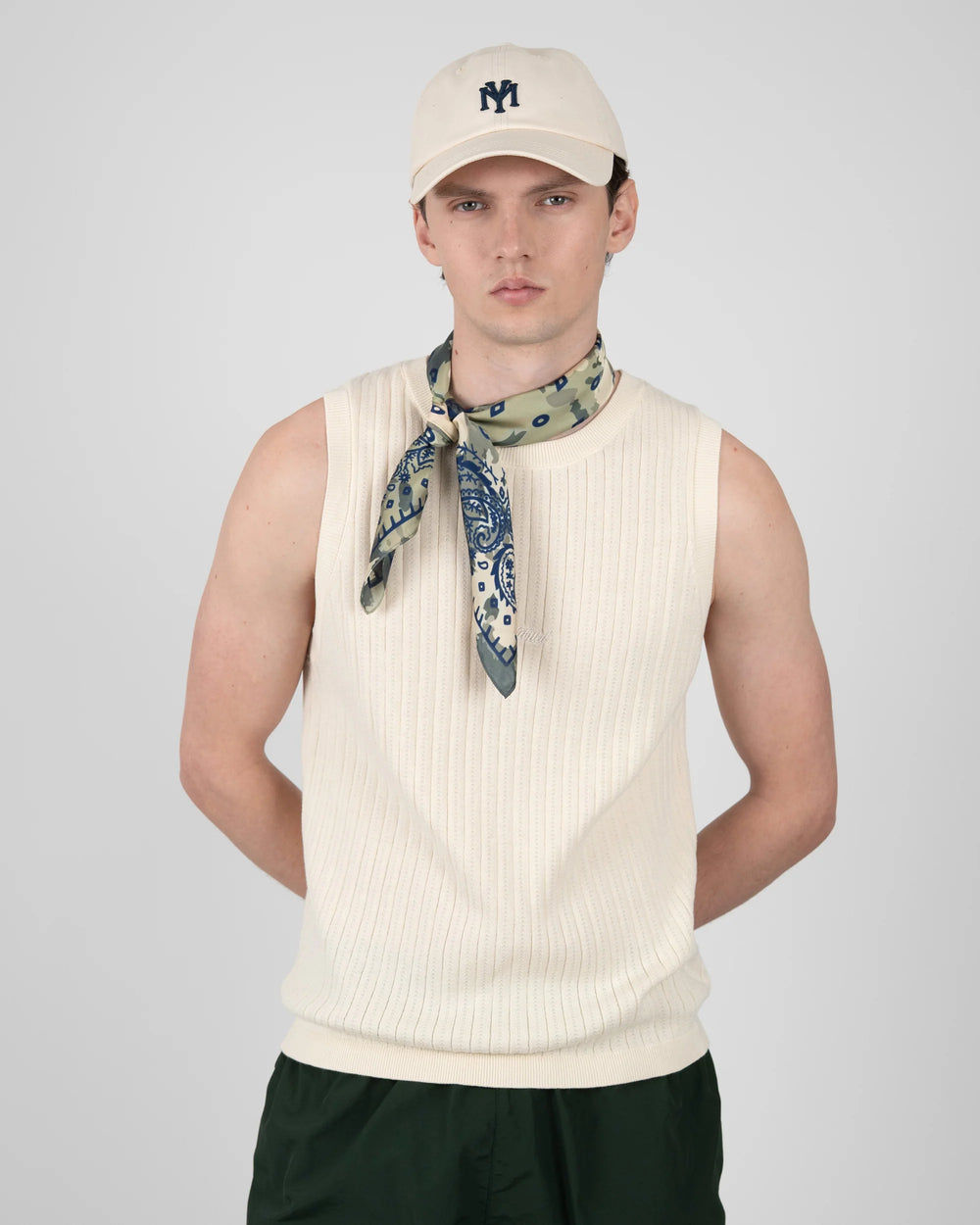 Prohibited Weekend Tank Top Off White