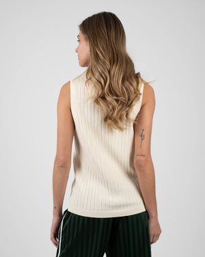 Prohibited Weekend Tank Top Gebroken Wit